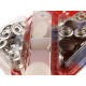 Metal snaps ø15 mm for thick fabrics, colored varnish - Paris blue (1 Card) Metal snaps ø15 mm for thick fabrics, colored varnish - Paris blue (1 Card)
