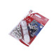 Metal snaps ø15 mm for thick fabrics, colored varnish - Paris blue (1 Card) Metal snaps ø15 mm for thick fabrics, colored varnish - Paris blue (1 Card)