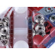 Metal snaps ø15 mm for thick fabrics, colored varnish - Paris blue (1 Card) Metal snaps ø15 mm for thick fabrics, colored varnish - Paris blue (1 Card)
