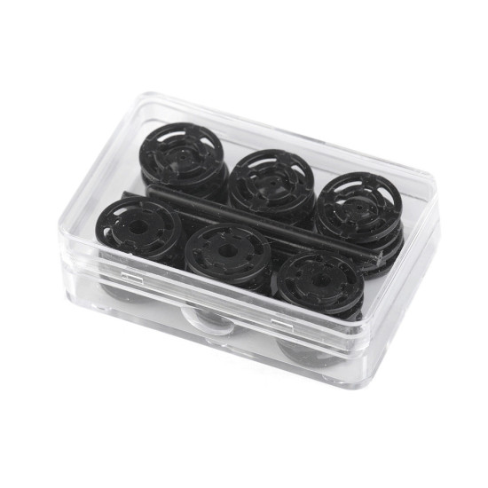 Felvarrható műanyag patent / összenyomható gomb ø7 mm - ø15 mm - Transparent (20 Kártyák) Felvarrható műanyag patent / összenyomható gomb ø7 mm - ø15 mm - Transparent (20 Kártyák)