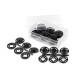 Felvarrható műanyag patent / összenyomható gomb ø7 mm - ø15 mm - Transparent (20 Kártyák) Felvarrható műanyag patent / összenyomható gomb ø7 mm - ø15 mm - Transparent (20 Kártyák)
