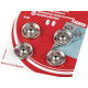Metal snap fasteners - Nickel (1 Card) Metal snap fasteners - Nickel (1 Card)