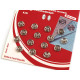 Metal snap fasteners - Nickel (1 Card) Metal snap fasteners - Nickel (1 Card)