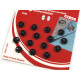 Metal snap fasteners - Nickel (1 Card) Metal snap fasteners - Nickel (1 Card)