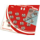 Metal snap fasteners - Nickel (1 Card) Metal snap fasteners - Nickel (1 Card)