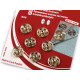 Metal snap fasteners - Nickel (1 Card) Metal snap fasteners - Nickel (1 Card)
