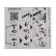 Metal snaps ø15 mm for thick fabrics, high rivet - Nickel (1 Card) Metal snaps ø15 mm for thick fabrics, high rivet - Nickel (1 Card)