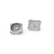 Zapięcie magnetyczne do przyszycia ø10 mm - Nikiel (10 Zestawy) Zapięcie magnetyczne do przyszycia ø10 mm - Nikiel (10 Zestawy)
