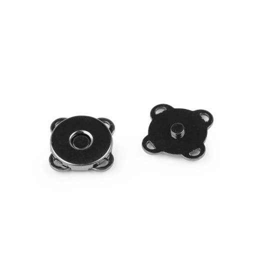 Zapięcie magnetyczne do przyszycia ø10 mm - Nikiel (10 Zestawy) Zapięcie magnetyczne do przyszycia ø10 mm - Nikiel (10 Zestawy)