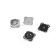 Zapięcie magnetyczne do przyszycia ø10 mm - Nikiel (10 Zestawy) Zapięcie magnetyczne do przyszycia ø10 mm - Nikiel (10 Zestawy)