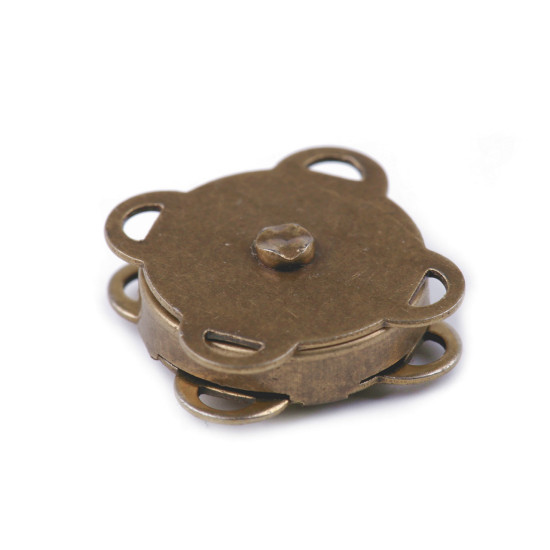 Zapięcie magnetyczne do przyszycia ø14 mm - Nikiel (5 Zestawy) Zapięcie magnetyczne do przyszycia ø14 mm - Nikiel (5 Zestawy)