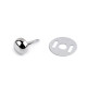 Bodennägel/taschenfüße aus metall, ø 8 mm - Nickel (10 Sets) Bodennägel/taschenfüße aus metall, ø 8 mm - Nickel (10 Sets)