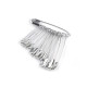 Épingles à nourrice, assortiment de tailles - Nickel (72 Bottes) Épingles à nourrice, assortiment de tailles - Nickel (72 Bottes)
