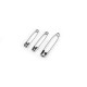 Épingles à nourrice, assortiment de tailles - Nickel (72 Bottes) Épingles à nourrice, assortiment de tailles - Nickel (72 Bottes)