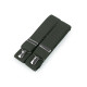 Trouser braces / suspenders width 3.5 cm length 125 cm x-back - Pink-purple (1 Piece)