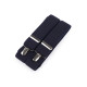 Trouser braces / suspenders width 3.5 cm length 125 cm x-back - Pink-purple (1 Piece)