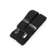 Trouser braces / suspenders width 3.5 cm length 125 cm x-back - Pink-purple (1 Piece)