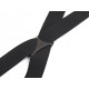 Trouser braces / suspenders width 2.5 cm length 125 cm x-back - Red (1 Piece) Trouser braces / suspenders width 2.5 cm length 125 cm x-back - Red (1 Piece)