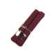Trouser braces / suspenders width 2.5 cm length 125 cm x-back - Red (1 Piece) Trouser braces / suspenders width 2.5 cm length 125 cm x-back - Red (1 Piece)