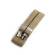 Trouser braces / suspenders width 2.5 cm length 125 cm x-back - Red (1 Piece) Trouser braces / suspenders width 2.5 cm length 125 cm x-back - Red (1 Piece)