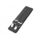 Trouser braces / suspenders width 2.5 cm length 125 cm x-back - Red (1 Piece) Trouser braces / suspenders width 2.5 cm length 125 cm x-back - Red (1 Piece)