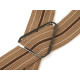 Trouser braces / suspenders width 3 cm length 125 cm x-back - Black (1 Piece) Trouser braces / suspenders width 3 cm length 125 cm x-back - Black (1 Piece)