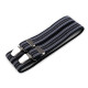 Trouser braces / suspenders width 3 cm length 125 cm x-back - Black (1 Piece) Trouser braces / suspenders width 3 cm length 125 cm x-back - Black (1 Piece)