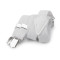 Bretelle per pantaloni da bambini, con fantasia a y sul retro - Bianco (1 Pezzo)