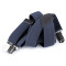 Bretelle per pantaloni da bambini, con fantasia a y sul retro - Jeans blu (1 Pezzo)