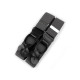 Trouser braces / suspenders width 3.5 cm length 120 cm y-back - Black (1 Piece) Trouser braces / suspenders width 3.5 cm length 120 cm y-back - Black (1 Piece)