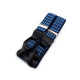 Trouser braces / suspenders width 3.5 cm length 120 cm y-back - Black (1 Piece) Trouser braces / suspenders width 3.5 cm length 120 cm y-back - Black (1 Piece)