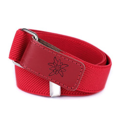 Pasek dziecięcy z rzepem szerokość 2,7 cm - Czerwony (1 Sztuka)