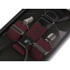 Trouser braces / suspenders in box - Red (1 Piece) Trouser braces / suspenders in box - Red (1 Piece)