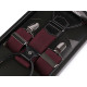 Trouser braces / suspenders in box - Red (1 Piece) Trouser braces / suspenders in box - Red (1 Piece)