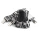 Trouser braces / suspenders musical width 4 cm length 120 cm - Red (1 Piece) Trouser braces / suspenders musical width 4 cm length 120 cm - Red (1 Piece)