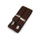Children trouser braces / suspenders width 3.5 cm length 120 cm - Black (1 Piece) Children trouser braces / suspenders width 3.5 cm length 120 cm - Black (1 Piece)