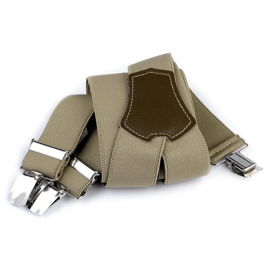 Children trouser braces / suspenders width 3.5 cm length 120 cm - Black (1 Piece) Children trouser braces / suspenders width 3.5 cm length 120 cm - Black (1 Piece)
