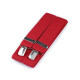 Children trouser braces / suspenders width 3.5 cm length 120 cm - Black (1 Piece) Children trouser braces / suspenders width 3.5 cm length 120 cm - Black (1 Piece)