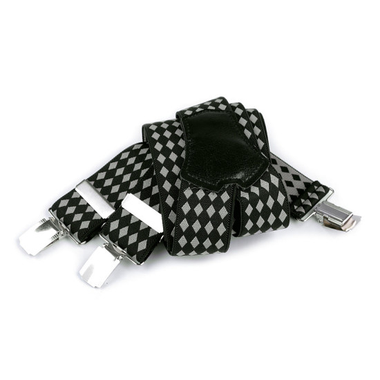 Children trouser bracers / suspenders width 3.5 cm length 120 cm - Mix variations (10 Pieces) Children trouser bracers / suspenders width 3.5 cm length 120 cm - Mix variations (10 Pieces)