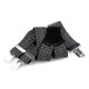 Children trouser bracers / suspenders width 3.5 cm length 120 cm - Mix variations (10 Pieces) Children trouser bracers / suspenders width 3.5 cm length 120 cm - Mix variations (10 Pieces)