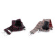 Trouser braces / suspenders width 3.5 cm length 120 cm - Bordeaux (1 Piece) Trouser braces / suspenders width 3.5 cm length 120 cm - Bordeaux (1 Piece)