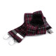 Trouser braces / suspenders width 3.5 cm length 120 cm - Bordeaux (1 Piece) Trouser braces / suspenders width 3.5 cm length 120 cm - Bordeaux (1 Piece)