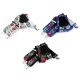 Trouser braces / suspenders folklore width 4 cm length 120 cm - Blue (1 Piece) Trouser braces / suspenders folklore width 4 cm length 120 cm - Blue (1 Piece)