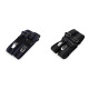 Trouser braces / suspenders width 4 cm length 120 cm - Blue (1 Piece) Trouser braces / suspenders width 4 cm length 120 cm - Blue (1 Piece)