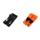 Trouser braces / suspenders neon width 4 cm length 120 cm - Black (1 Piece) Trouser braces / suspenders neon width 4 cm length 120 cm - Black (1 Piece)