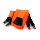 Trouser braces / suspenders neon width 4 cm length 120 cm - Black (1 Piece) Trouser braces / suspenders neon width 4 cm length 120 cm - Black (1 Piece)