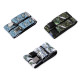 Trouser suspenders fisherman width 4 cm length 120 cm - Blue-grey (1 Piece) Trouser suspenders fisherman width 4 cm length 120 cm - Blue-grey (1 Piece)