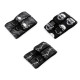 Trouser braces / suspenders width 5 cm length 120 cm biker - Black (1 Piece) Trouser braces / suspenders width 5 cm length 120 cm biker - Black (1 Piece)