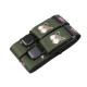 Hunting trouser braces / suspenders width 4 cm length 120 cm - Green (1 Piece) Hunting trouser braces / suspenders width 4 cm length 120 cm - Green (1 Piece)