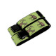 Hunting trouser braces / suspenders width 4 cm length 120 cm - Green (1 Piece) Hunting trouser braces / suspenders width 4 cm length 120 cm - Green (1 Piece)